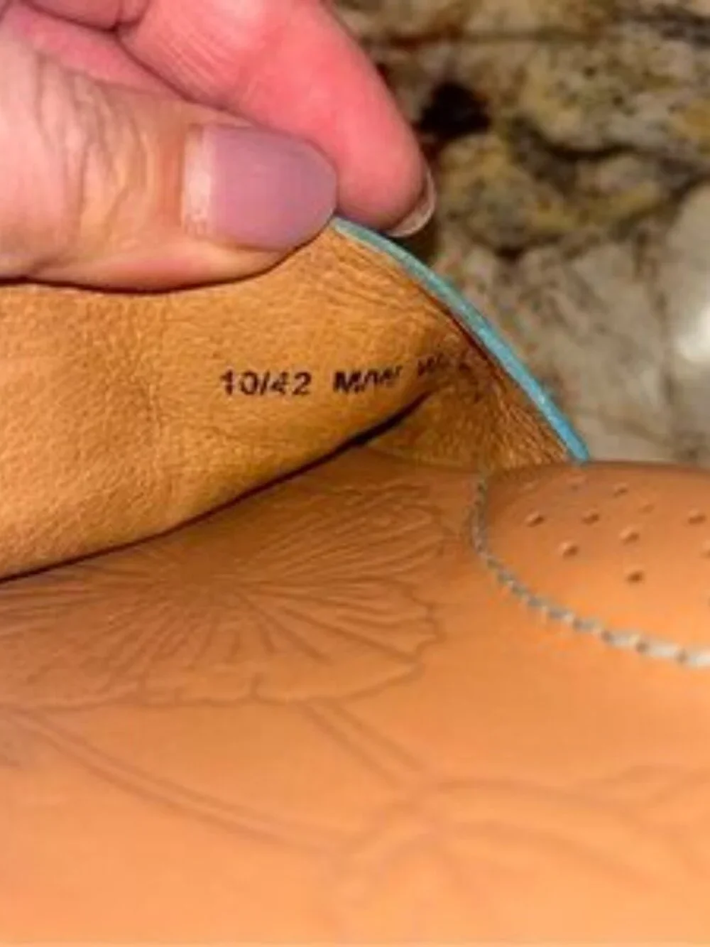 b.o.c. Teal Floral Slide Sandals - Picture 9 of 9